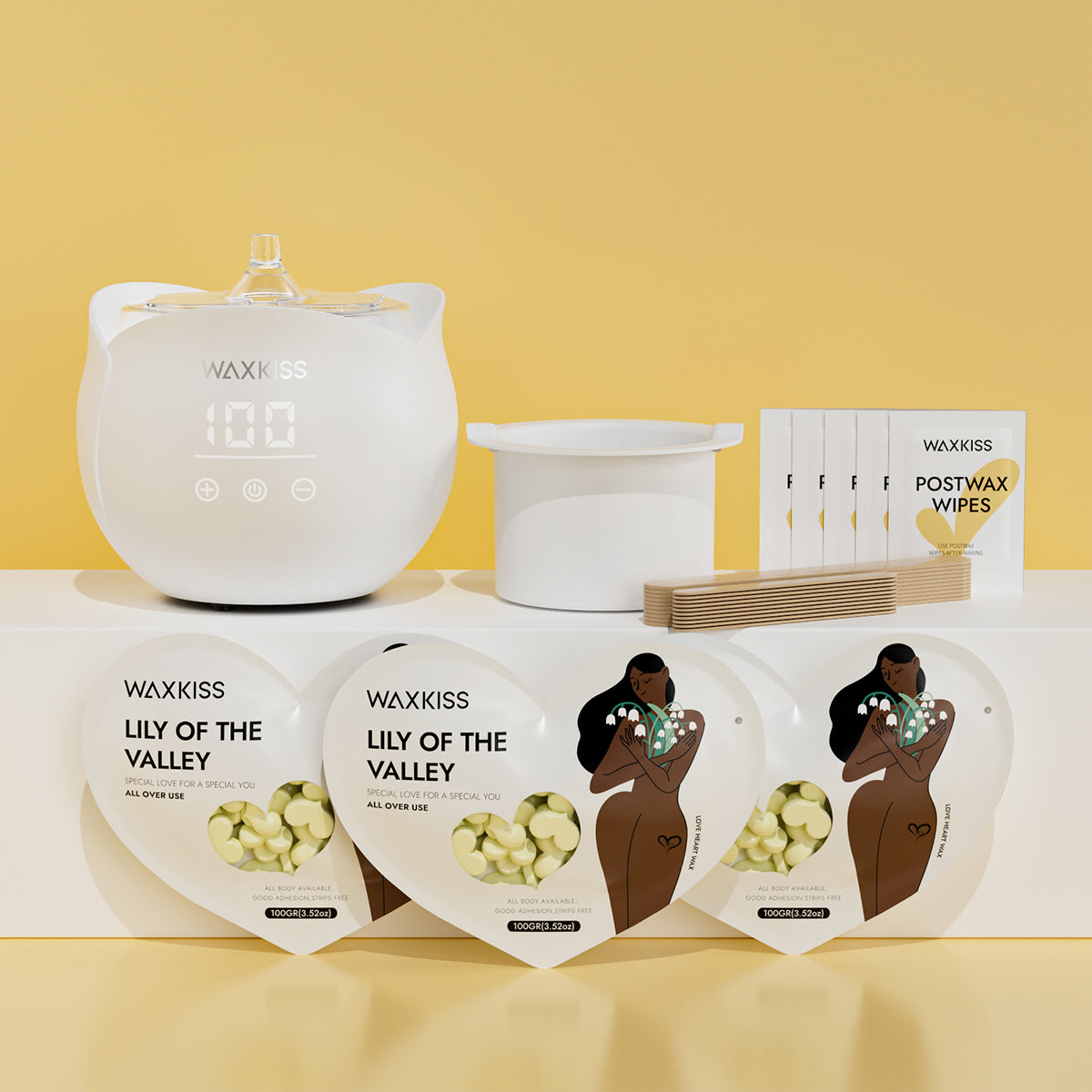 Waxkiss - Flower Wax Heater Set